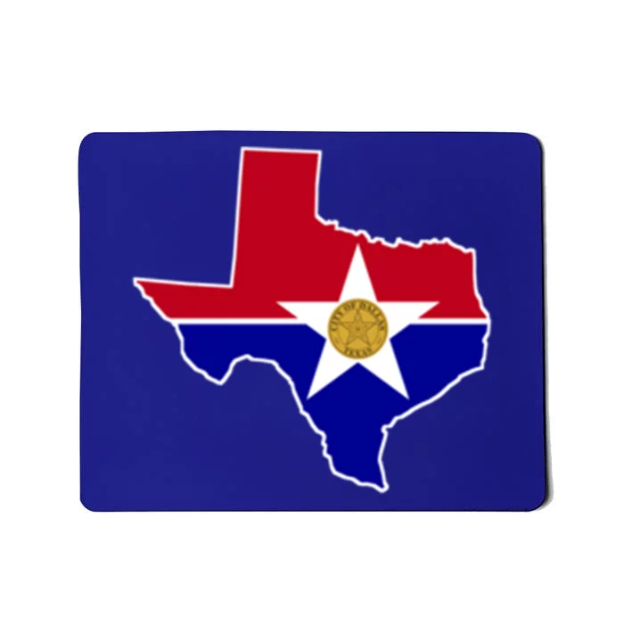 Dallas Texas City Flag Gift Mousepad