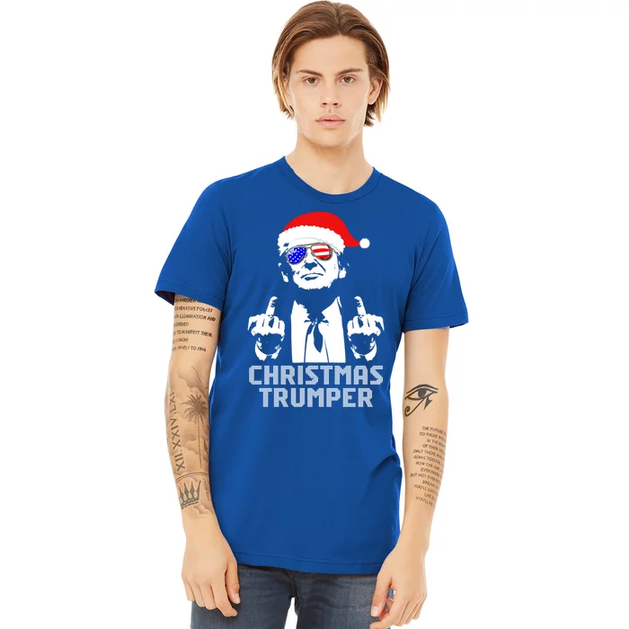 Donald Trump Christmas Trumper Make Christmas Great Again Gift Premium T-Shirt