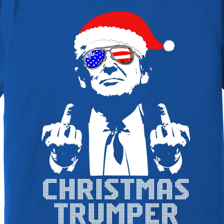 Donald Trump Christmas Trumper Make Christmas Great Again Gift Premium T-Shirt