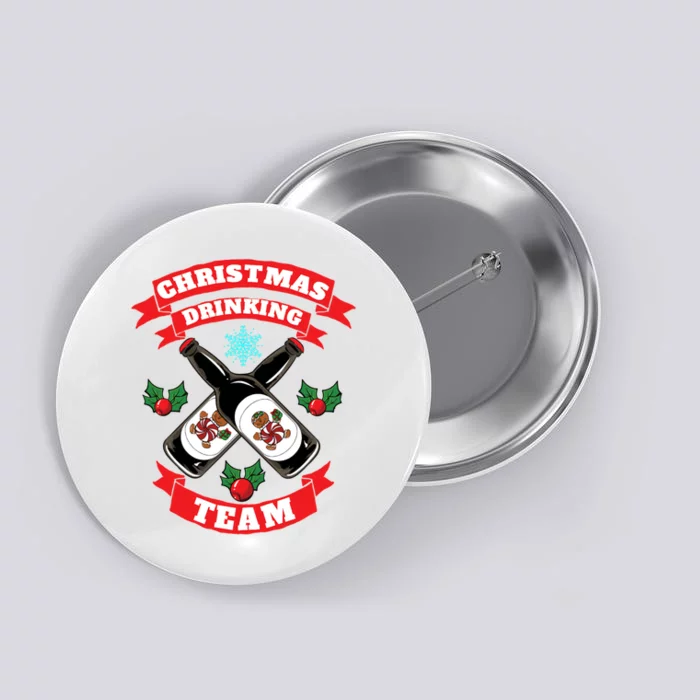 Drinking Team Chirstmas Button