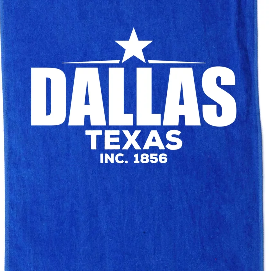 Dallas Texas Cute Gift Platinum Collection Golf Towel