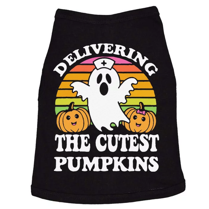 Delivering The Cutest Pumpkins Labor And Delivery Halloween Doggie Tank