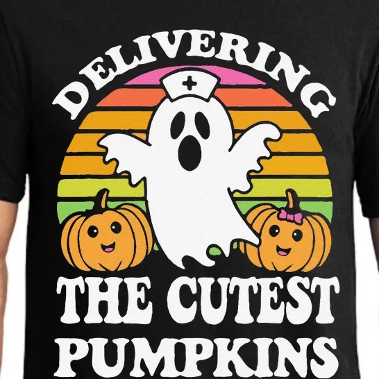 Delivering The Cutest Pumpkins Labor And Delivery Halloween Pajama Set