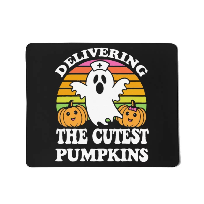 Delivering The Cutest Pumpkins Labor And Delivery Halloween Mousepad