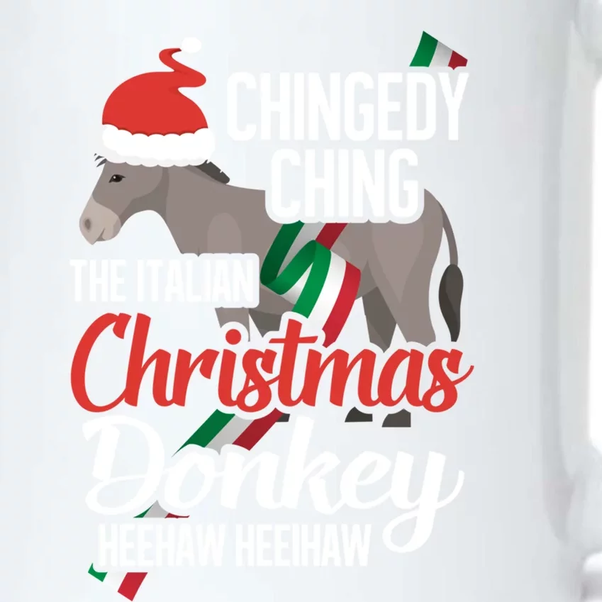 Dominick The Christmas Donkey Italian Christmas Donkey Cool Gift Black Color Changing Mug