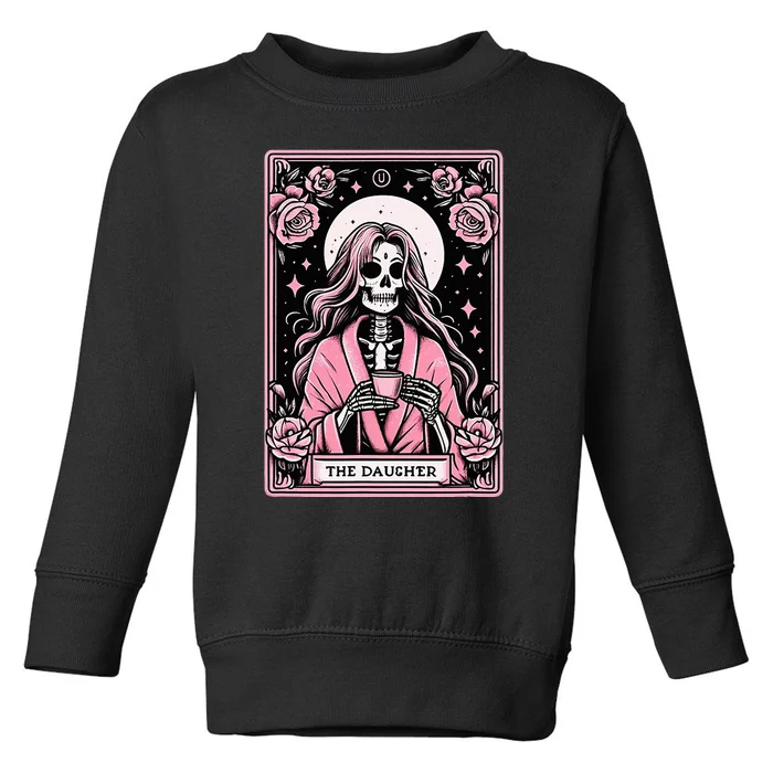 Daughter Tarot Card The Daughter Matching Family Outfits Toddler Sweatshirt