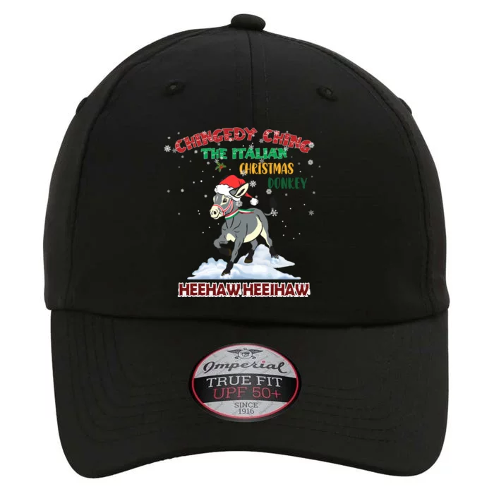 Dominick The Christmas Donkey Italian Donkey Christmas Cool Gift The Original Performance Cap