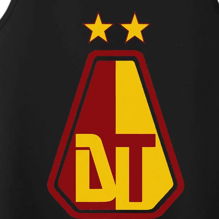 Deportes Tolima Club Supporter Fan Colombia Colombian Performance Tank