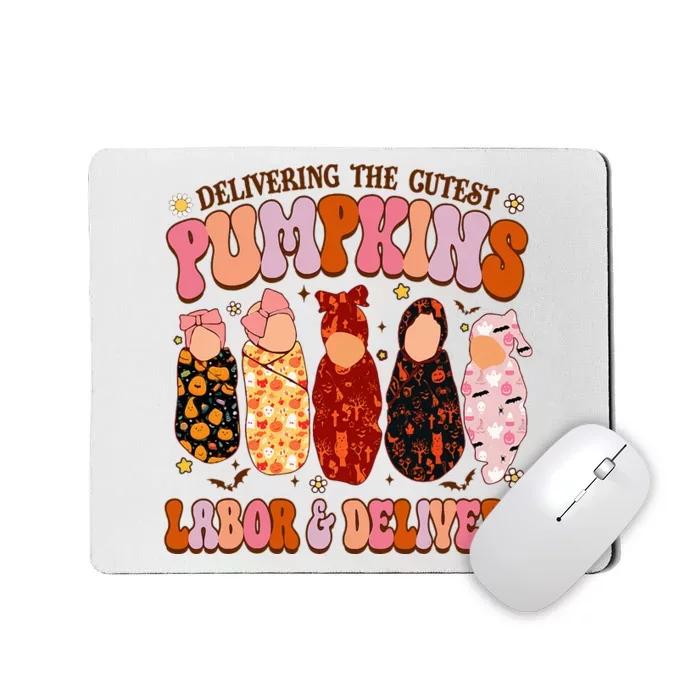 Delivering The Cutest Pumpkins Labor & Delivery Nurse Fall Mousepad