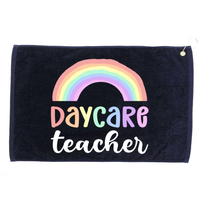 Daycare Teacher Care Appreciation Daycare Provider Cute Gift Grommeted Golf Towel