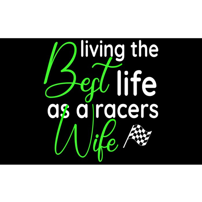 Dirt Track Car Racing Living The Best Life As A Racers Wife Cool Gift Bumper Sticker