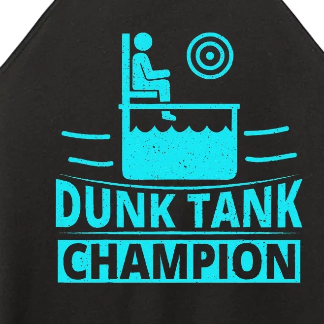 Dunk Tank Champion Quote For A Dunk Tank Fan Women’s Perfect Tri Rocker Tank