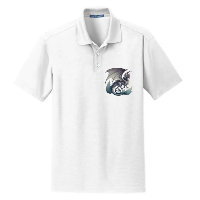 Dragon’S Tail Classic Dry Zone Grid Performance Polo