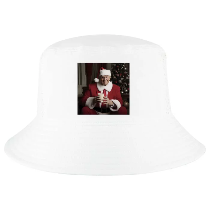 Donald Trump Clause Christmas Drinkin’ Milk Cool Comfort Performance Bucket Hat