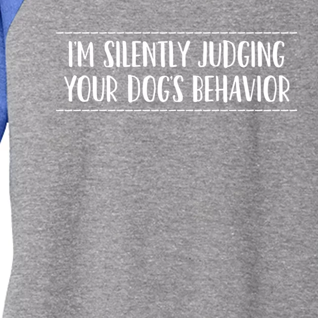 Dog Trainer Dog Training Gift Women's Tri-Blend 3/4-Sleeve Raglan Shirt