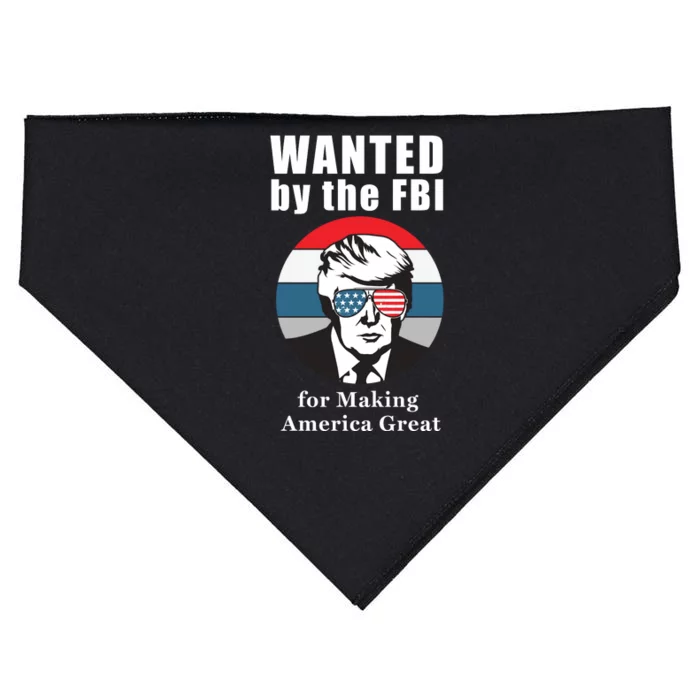 Donald Trump Defund The FBI Conservative USA-Made Doggie Bandana