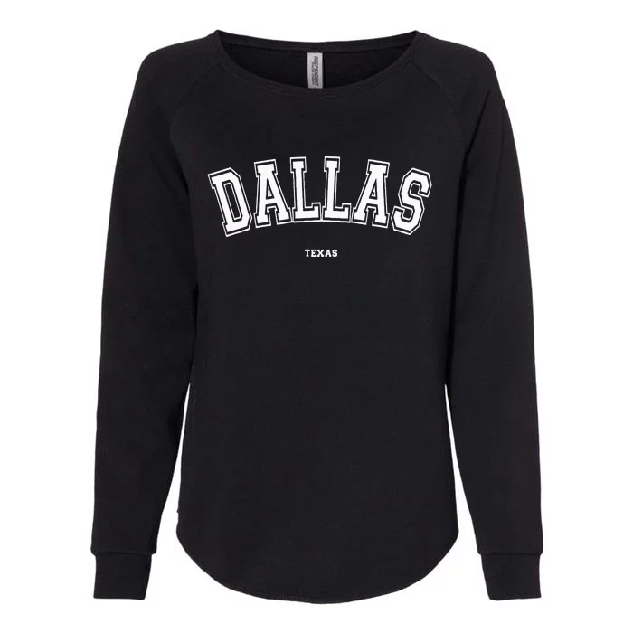 Dallas Texas Womens California Wash Sweatshirt