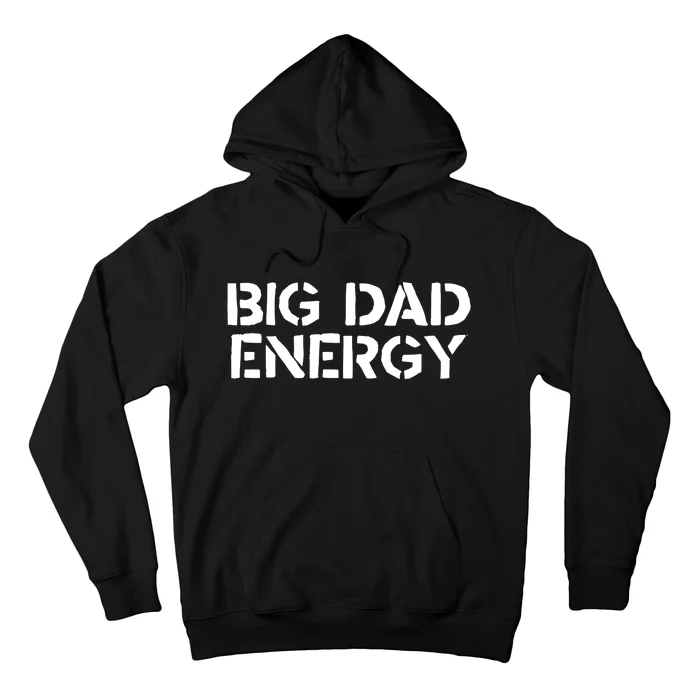 Dudedad The Dad Bod Mowing Company Big Dad Energy Hoodie