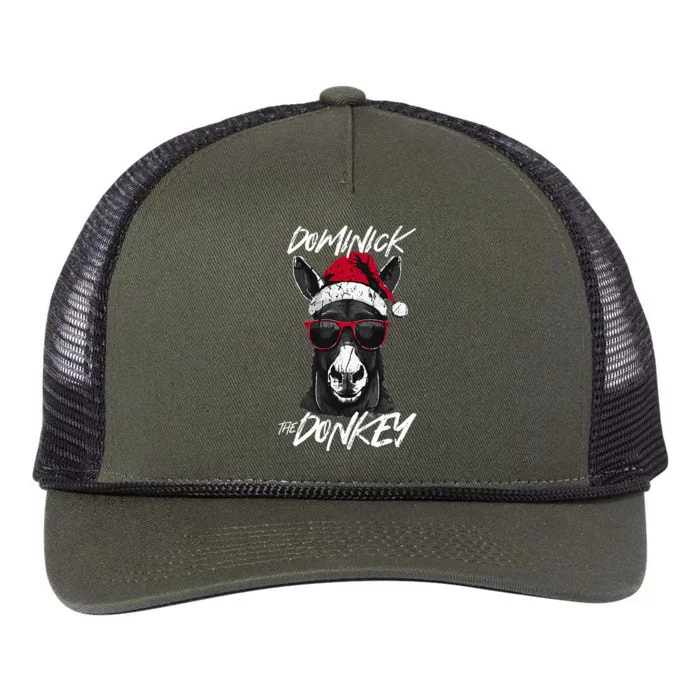 Dominick The Donkey Retro Rope Trucker Hat Cap