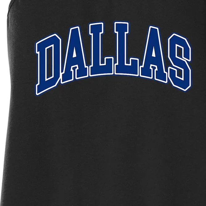 Dallas Texas Women's Racerback Tank