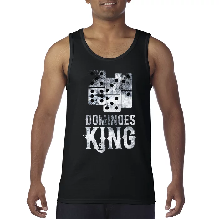 Dominoes Tiles Domino Player Dominoes Lover Tank Top