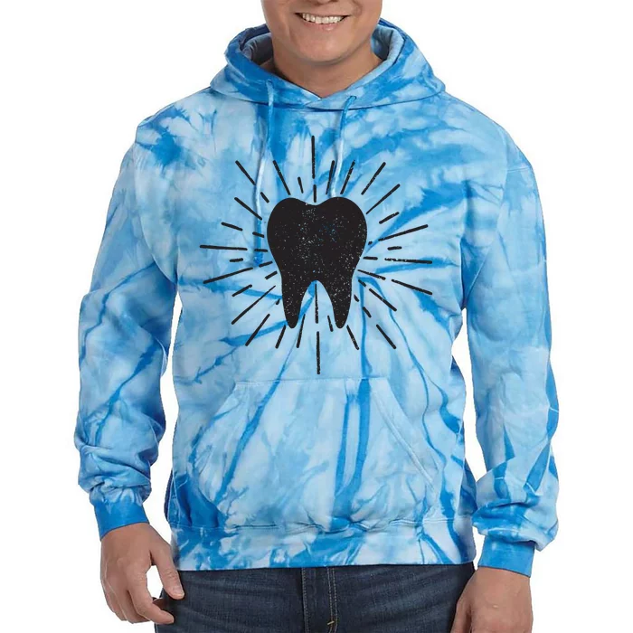 Dentist Tooth Dental Student Dental Assistant Hygienist Tie Dye Hoodie