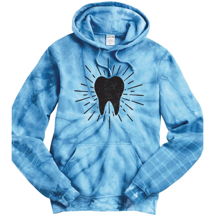 Dentist Tooth Dental Student Dental Assistant Hygienist Tie Dye Hoodie