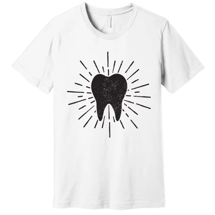 Dentist Tooth Dental Student Dental Assistant Hygienist Premium T-Shirt