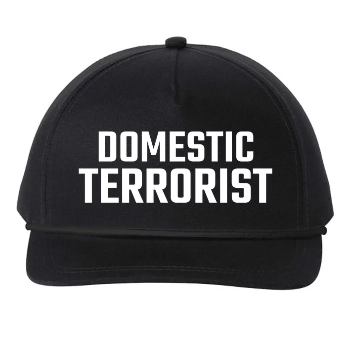 Domestic Terrorist Snapback Five-Panel Rope Hat