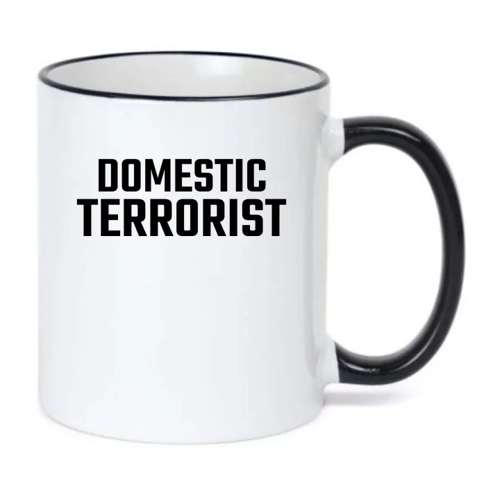 Domestic Terrorist Black Color Changing Mug