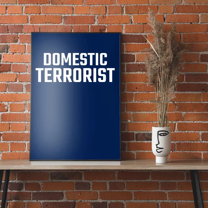 Domestic Terrorist Poster