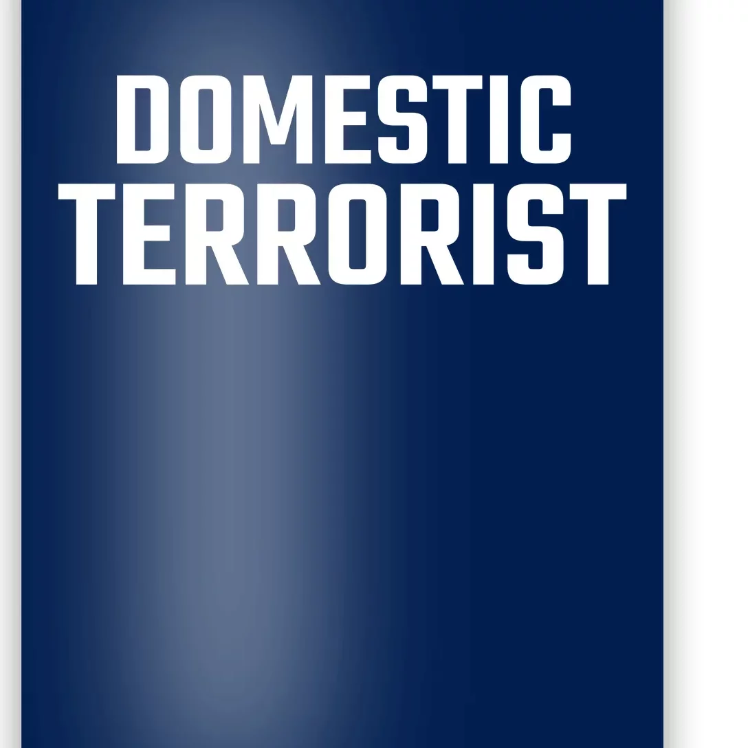 Domestic Terrorist Poster