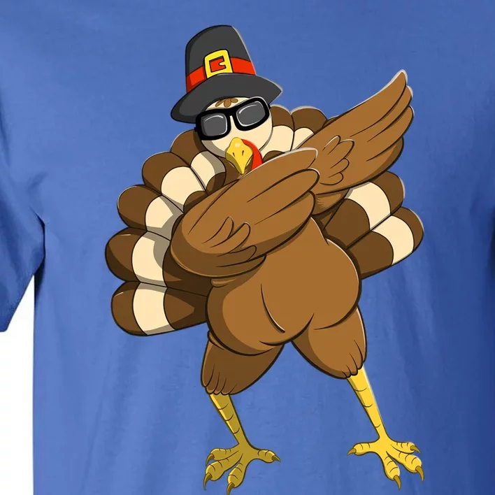 Dabbing Turkey Dabbing Thanksgiving Turkey Thanksgiving Day Gift Tall T-Shirt