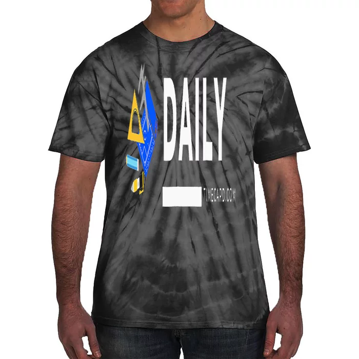 Daily Timecard Tie-Dye T-Shirt