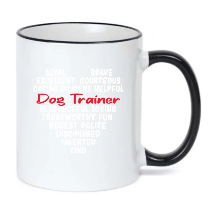 Dog Training Dog Trainer Gift Black Color Changing Mug