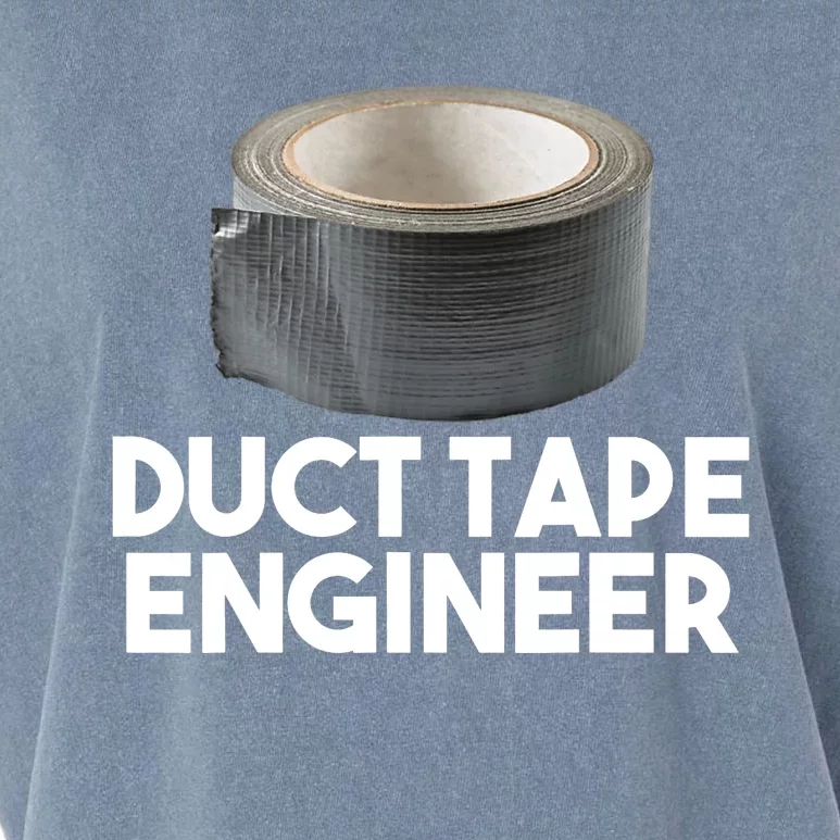 Duct Tape Dad Grandpa Funny Duct Tape Engineer Gift Garment-Dyed Women's Muscle Tee