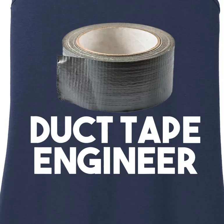 Duct Tape Dad Grandpa Funny Duct Tape Engineer Gift Ladies Essential Tank