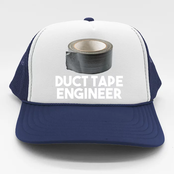 Duct Tape Dad Grandpa Funny Duct Tape Engineer Gift Trucker Hat