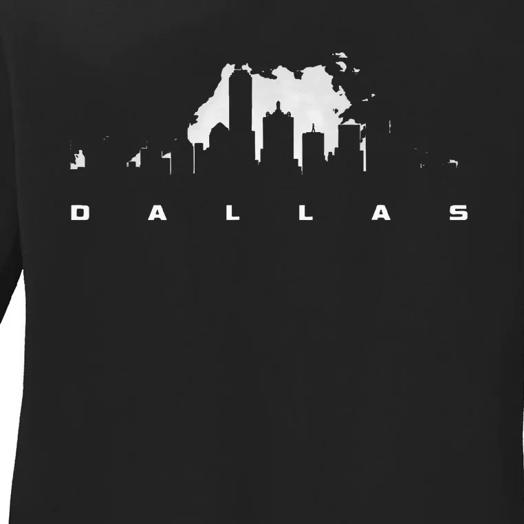 Dallas Texas Ladies Long Sleeve Shirt