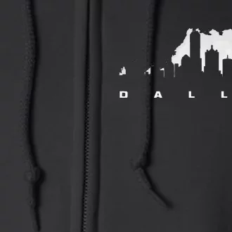 Dallas Texas Full Zip Hoodie