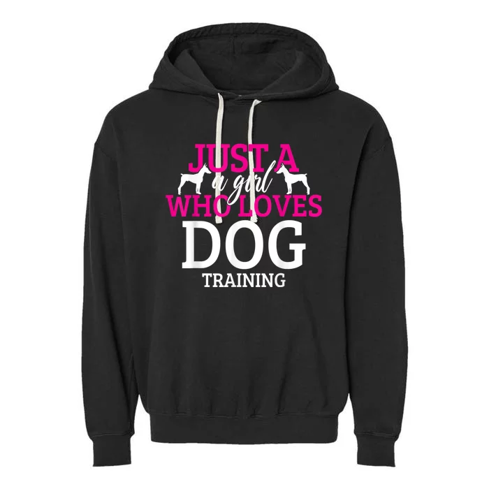 Dog Training Dog Trainer Garment-Dyed Fleece Hoodie