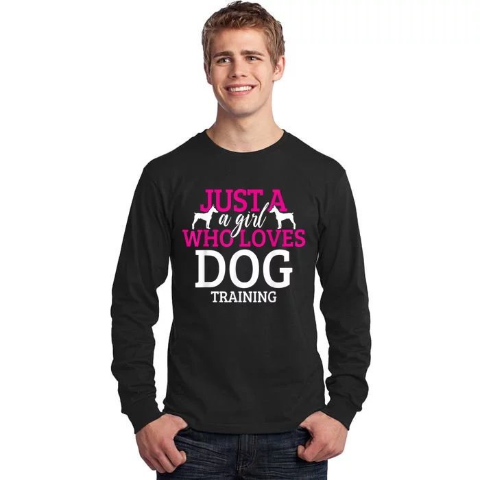 Dog Training Dog Trainer Tall Long Sleeve T-Shirt