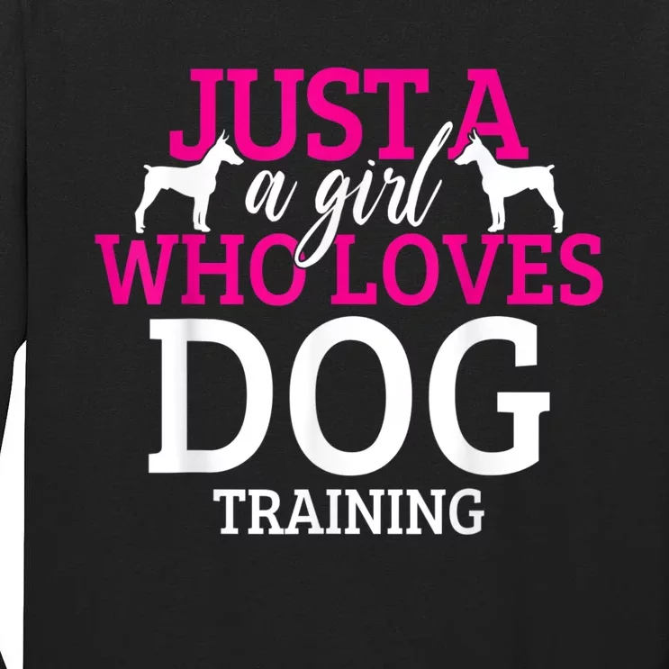 Dog Training Dog Trainer Tall Long Sleeve T-Shirt