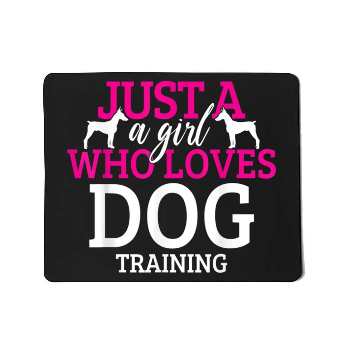 Dog Training Dog Trainer Mousepad