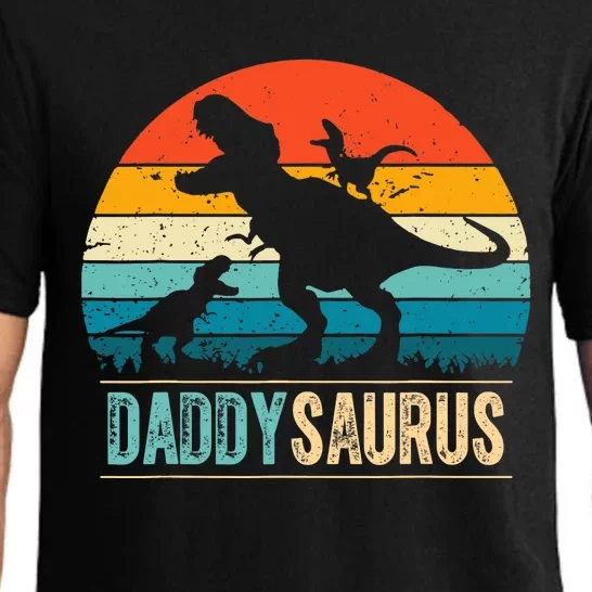 Daddysaurus T-Rex Dad Dinosaur Daddy Saurus Fathers Day Pajama Set