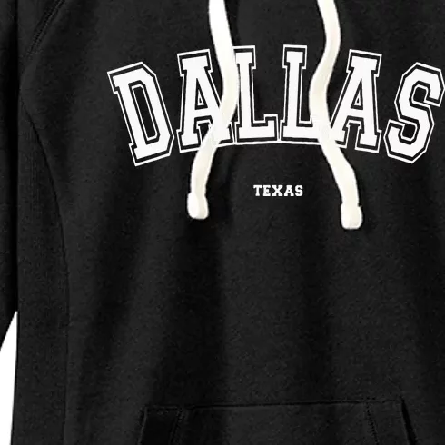 Dallas Texas Women's Fleece Hoodie