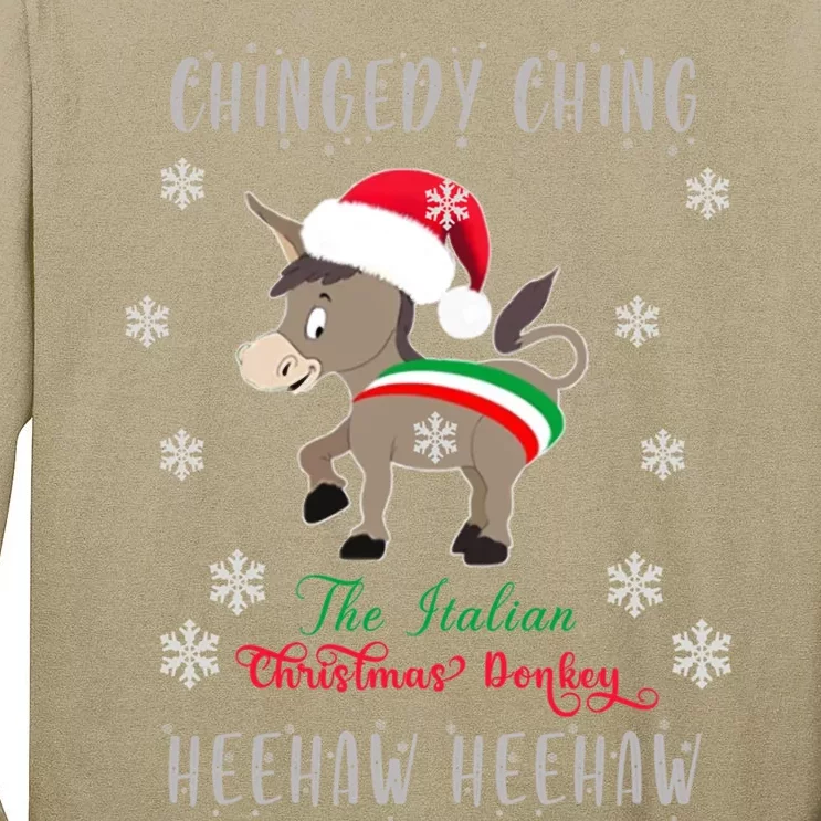 Dominick The Donkey Italian Classic Tall Long Sleeve T-Shirt