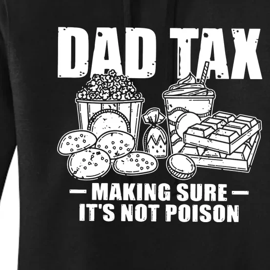 Dad Tax Dad Definition FatherS Day Women's Pullover Hoodie