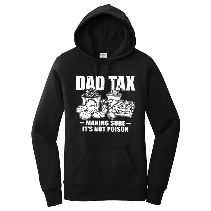 Dad Tax Dad Definition FatherS Day Women's Pullover Hoodie