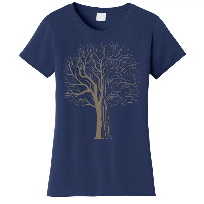 Digital Tree Women's T-Shirt